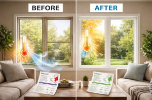 How much do new windows reduce cooling bills in Orlando?