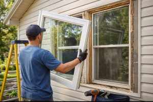 Window replacement with energy efficient windows