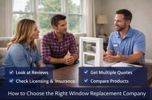 How to Choose the Right Window Replacement Company: A Step-by-Step Guide